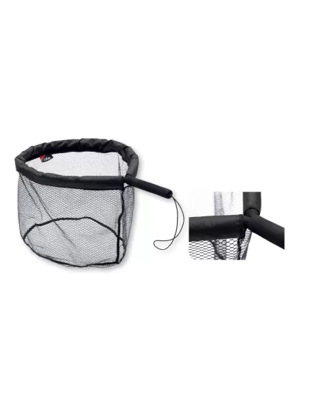 Dam Floating Oval Landing Net 50x40 cm - fishing tackle