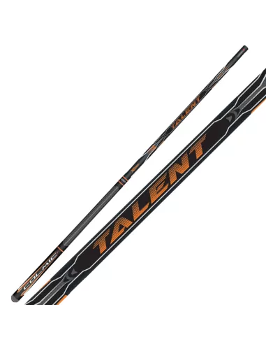 Colmic Talent Canna Telescopica Fissa con Lavorazione a Spirale in Carbonio Canne da pesca Colmic