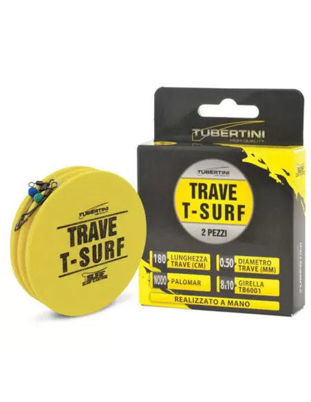 Tubertini Trave T-Surf 180 cm 2 pz Travi Surfcasting Tubertini