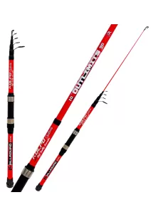Kolpo Outlimits Canna da Pesca Telescopica Ingombro Ridotto 10/90 gr Canne da pesca per professionisti e principianti Kolpo