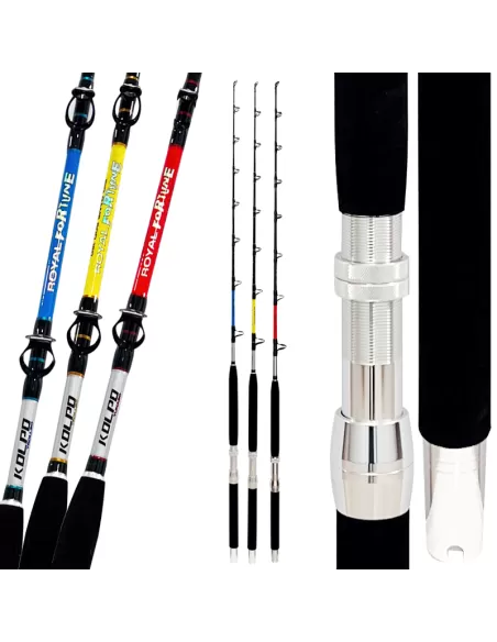 Kolpo Royal Fortune Canne da Pesca a Traina e Drifting al Tonno Canne da pesca Kolpo