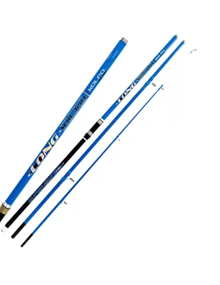 Kolpo Long Surf Canna da Pesca Surfcasting 3 Sezioni 4.20 mt 230 gr Canne da pesca Kolpo