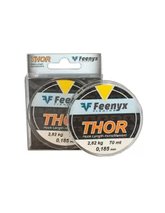 Feenyx Filo da Pesca da Terminali Resistente al Nodo e all'abrasione 70 mt Fili Fluorine Feenyx