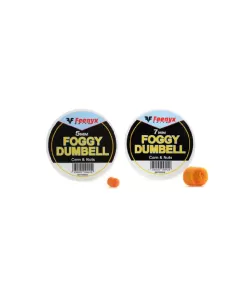 Foggy Dumbell Esca Universale per Tutti i Pesci Aroma Corn & Nuts Pellet da Pesca Feeder Gara Feenyx