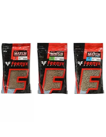 Feenyx Match Pellet Stiky per la Pesca a Method 800 gr Pellet Feenyx