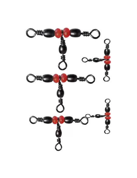 Yuki Girelle Triple con perline Rosse Girelle Yuki