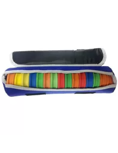 Yuki custodia In Tessuto con 15 Avvolgilenza 31x8 cm Porta Finali Pesca Yuki