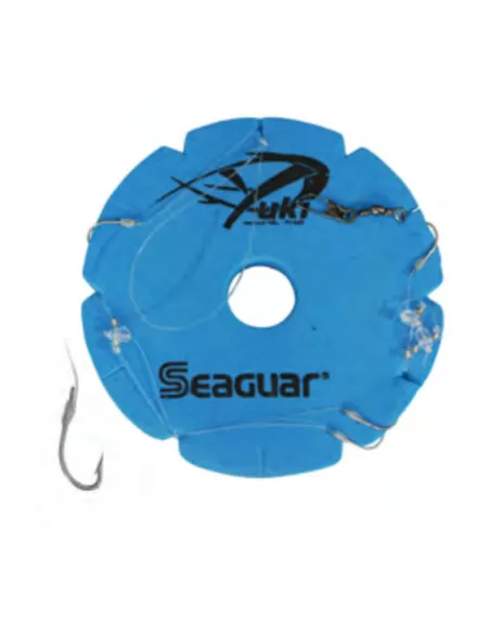 Yuki Lenza Pronta con filo Seaguar ami 6 lenza 0.33 terminale 0.26 Lenze pronte Yuki