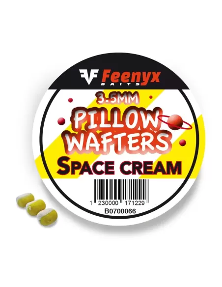 Feenix Pillow Wafters Innesco a Forma di Cuscino per pesci Sospettosi 5 mm Mais e Granaglie Innesco e Pasturazione Feenyx