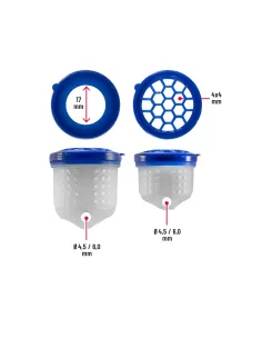 Colmic Euro Soft Pots Scodellini per Cima per Bigattini e Pellets Elastici Roubaisienne Colmic
