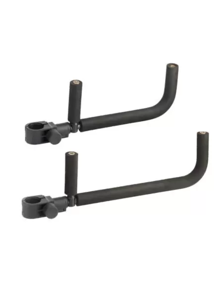 Colmic-Eva Rod Rest Double Attacco Fast Lock 36 Accessori per panchetti e sedie Colmic