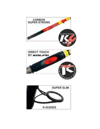 Kolpo Maxima Canna da Pesca Bolentino 150 gr