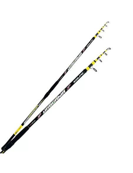 Kolpo Uragania Canna da Pesca in Carbonio Surfcasting Beach 4.20 mt 130 gr