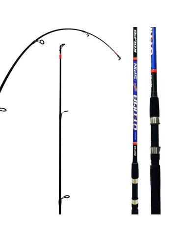 Kolpo Ottima Canna da pesca spinning due sezioni 60 gr Canne da pesca per professionisti e principianti Kolpo
