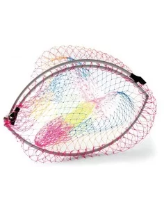 Multicolor folding net head 50 cm 
