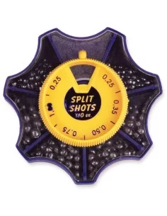 Scatola piombini split shot Minuteria Lineaeffe