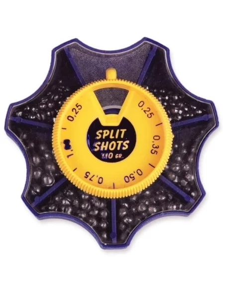 Scatola piombini split shot Minuteria Lineaeffe
