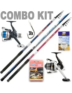 Kit casting e surfcasting Kit da pesca Lineaeffe