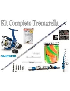 Kit Tremarella - Canna Mulinello e accessori Kit da pesca Shimano