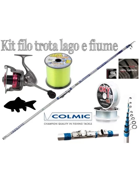 Shakes reel Rod combos