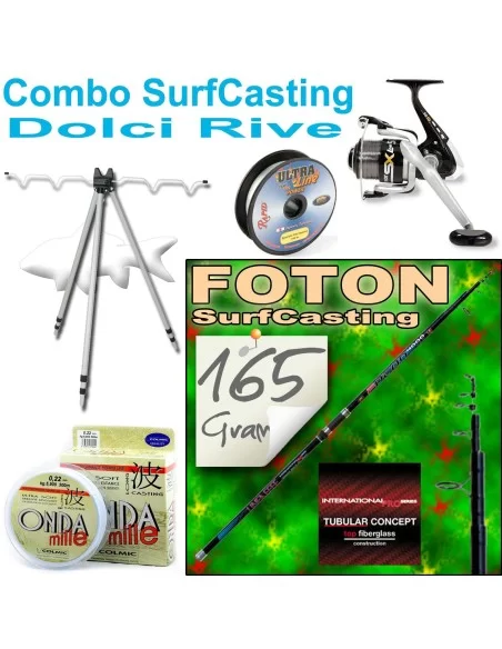 Combo surfcasting - Dolci Rive Kit da pesca Colmic