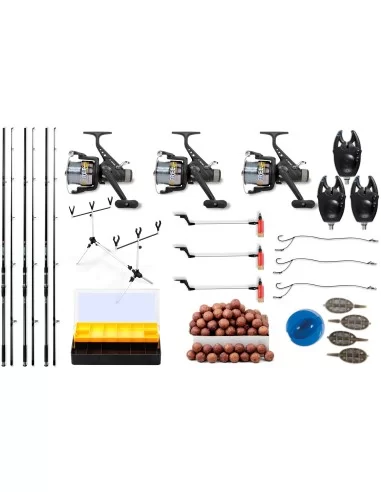 Super Combo Completo Pesca CarpFishing Kit da pesca Kolpo