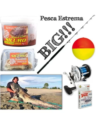 Kit Big siluro - Monster Kit da pesca Lineaeffe
