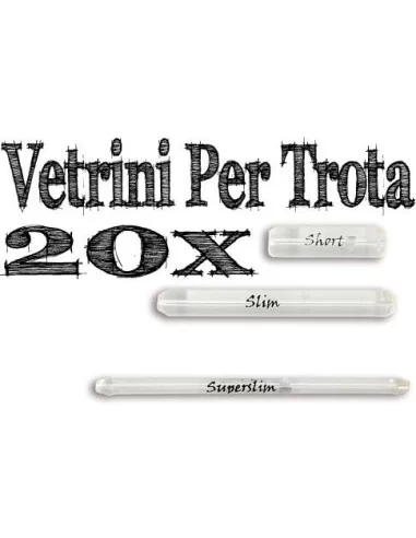 Combo Vetrino per Trota Tutte le Misure e Modelli di Vetrini Kit da pesca Kolpo