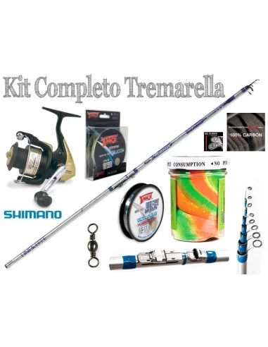 Kit Tremarella - Canna Mulinello Shimano e accessori Kit da pesca Shimano