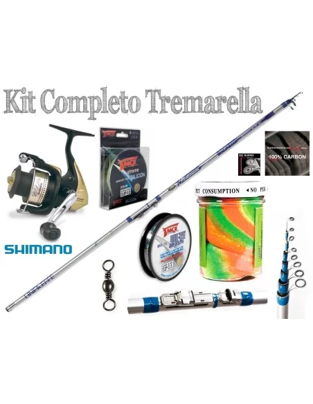 Kit Tremarella - Canna Mulinello Shimano e accessori Kit da pesca Shimano