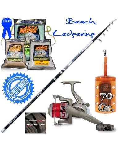 Kit Beach Ledgering - Light SurfCasting Kit da pesca Antiche Pasture