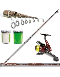 Kit canna mulinello pasta trota Kit da pesca Lineaeffe