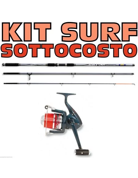 Kit SurfCastin - long cast Kit da pesca Lineaeffe