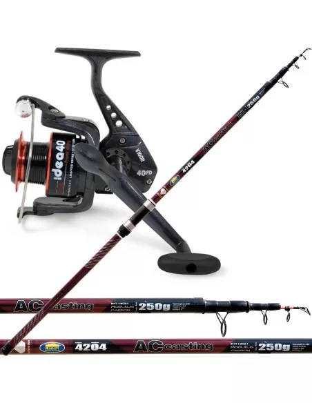 Kit SurfCasting AC Idea Kit da pesca Lineaeffe
