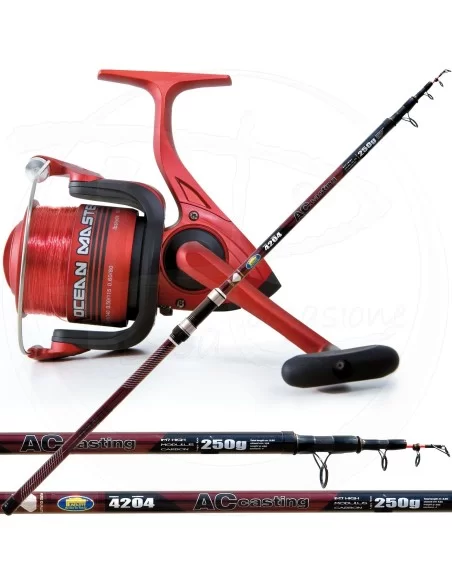 Kit SurfCasting AC Ocean master Kit da pesca Lineaeffe