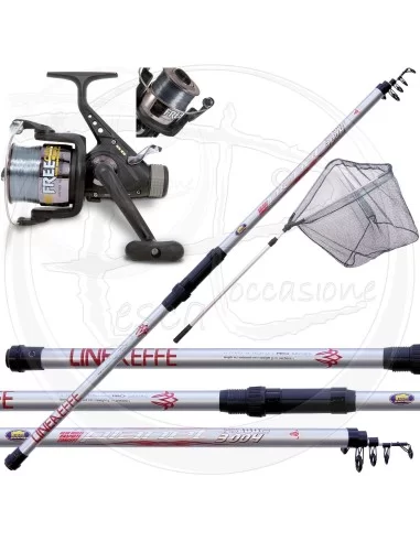Combo pesca baitrunner Kit da pesca Lineaeffe
