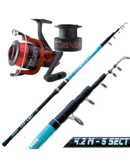 kit pesca spiaggia Canne da pesca Lineaeffe