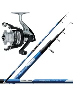 Kit canna surfcasting 4.20 mt con mulinello Trabucco Kit da pesca Altro