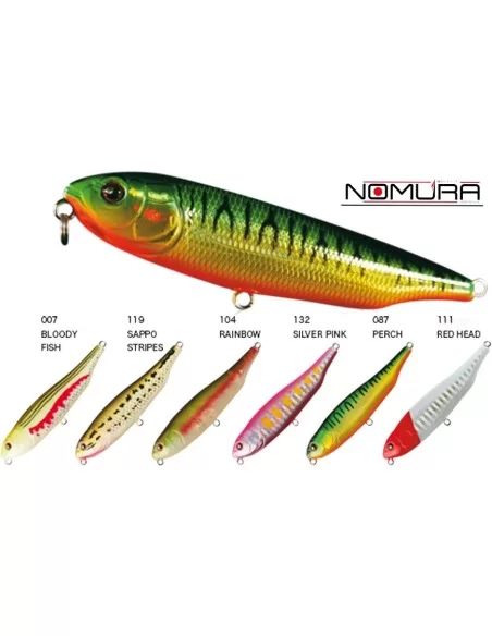 Nomura Hard Lures Top Water Pencil Esche Artificiali Nomura