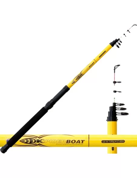 Lineaeffe Spider Boat Canna da Pesca Bolentino 40 120 gr Canne da pesca Lineaeffe
