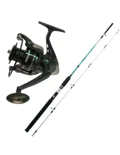 Kit Pesca Trainetta Costiera Bolentino Canna + Mulinello Kit da pesca All Fishing