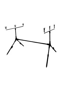 Rod Pod Carpfishing Completo Kolpo Carpfishing Kolpo