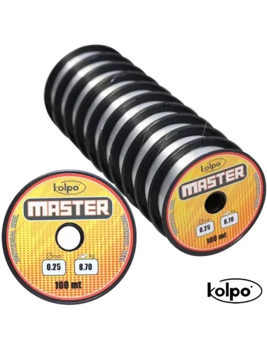 Fili da Pesca Master Kolpo Bobine da 100 mt Collegate Fili da pesca Kolpo