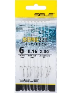 Fishing hooks Attached to Trout 2 meters of wire 