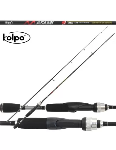 Canna da pesca Spinning Masami Kolpo Light e Medium Action Canne da pesca Kolpo
