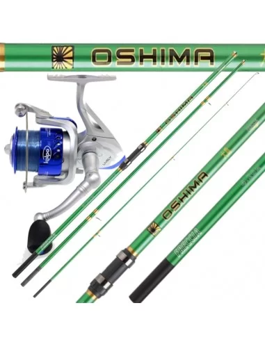 kit Surf Casting Canna Carbonio 3 pezzi Mulinello e Filo da Pesca Kit da pesca Sele