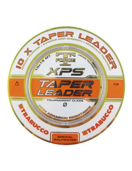Filo da Pesca Trabucco Shock Leader Finali Conici Taper Leader Fili da pesca Trabucco
