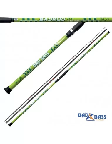 Canna da Pesca 3 Pezzi Bad Bass Badrod XP 4.20 mt 200 gr Canne da pesca Bad Bass