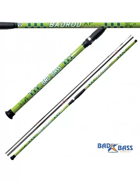 Canna da Pesca 3 Pezzi Bad Bass Badrod XP 4.20 mt 200 gr Canne da pesca Bad Bass