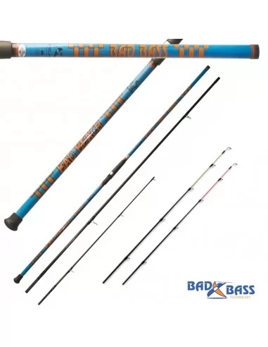 Canna da pesca Bad Bass Bad Beach 4.50 mt Canne da pesca Bad Bass